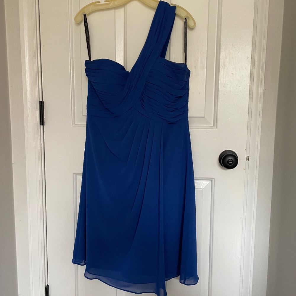 One shoulder/asymmetrical dress